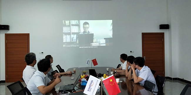 热烈欢迎山东荣信集团领导莅临公海贵宾会总部洽谈合作